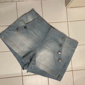 Vintage blue jean shorts size 3